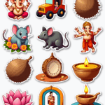 Festive India - Sticker Sheet v21